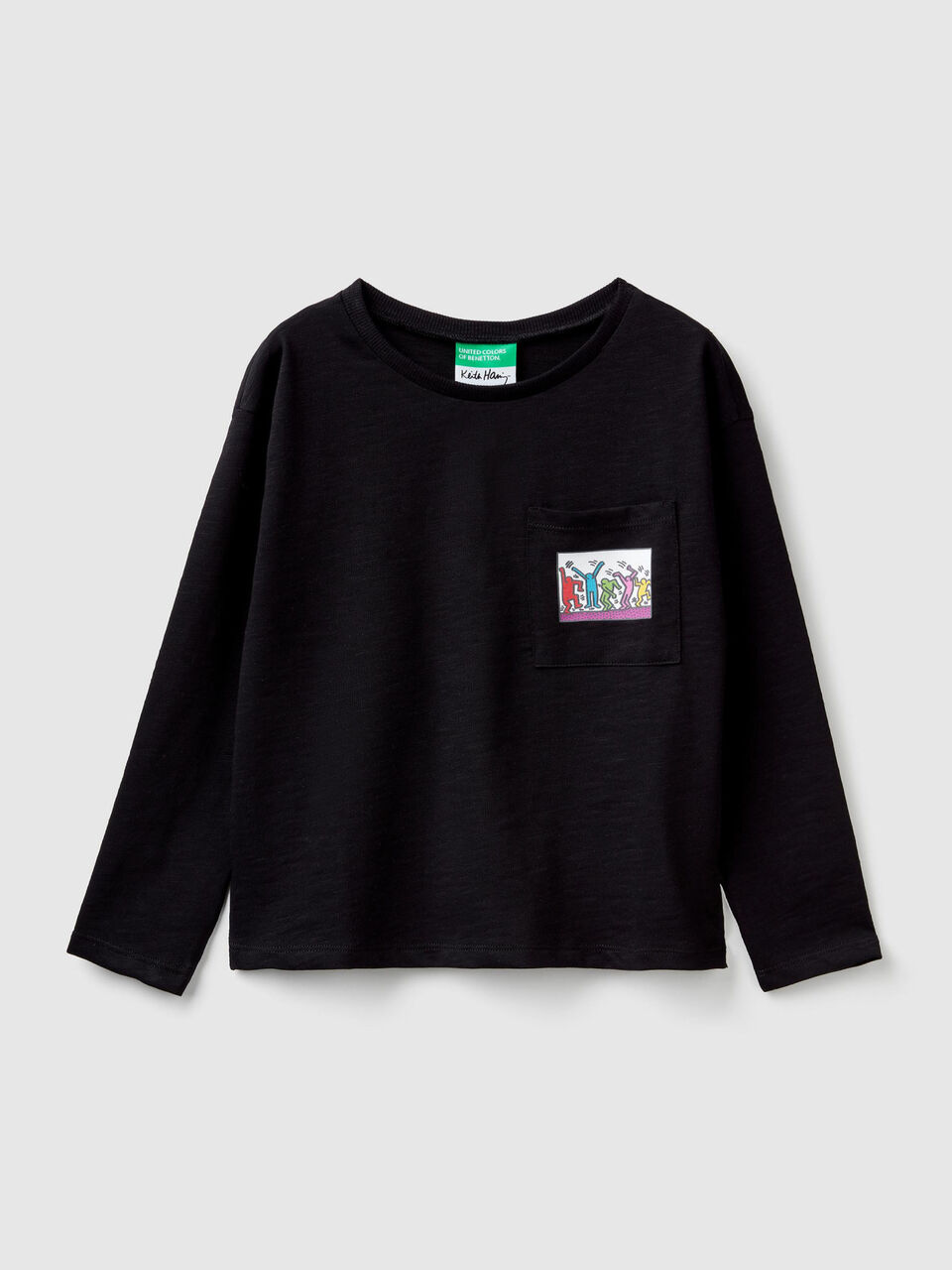 T-Shirt "Keith Haring" mit Tasche image number 1