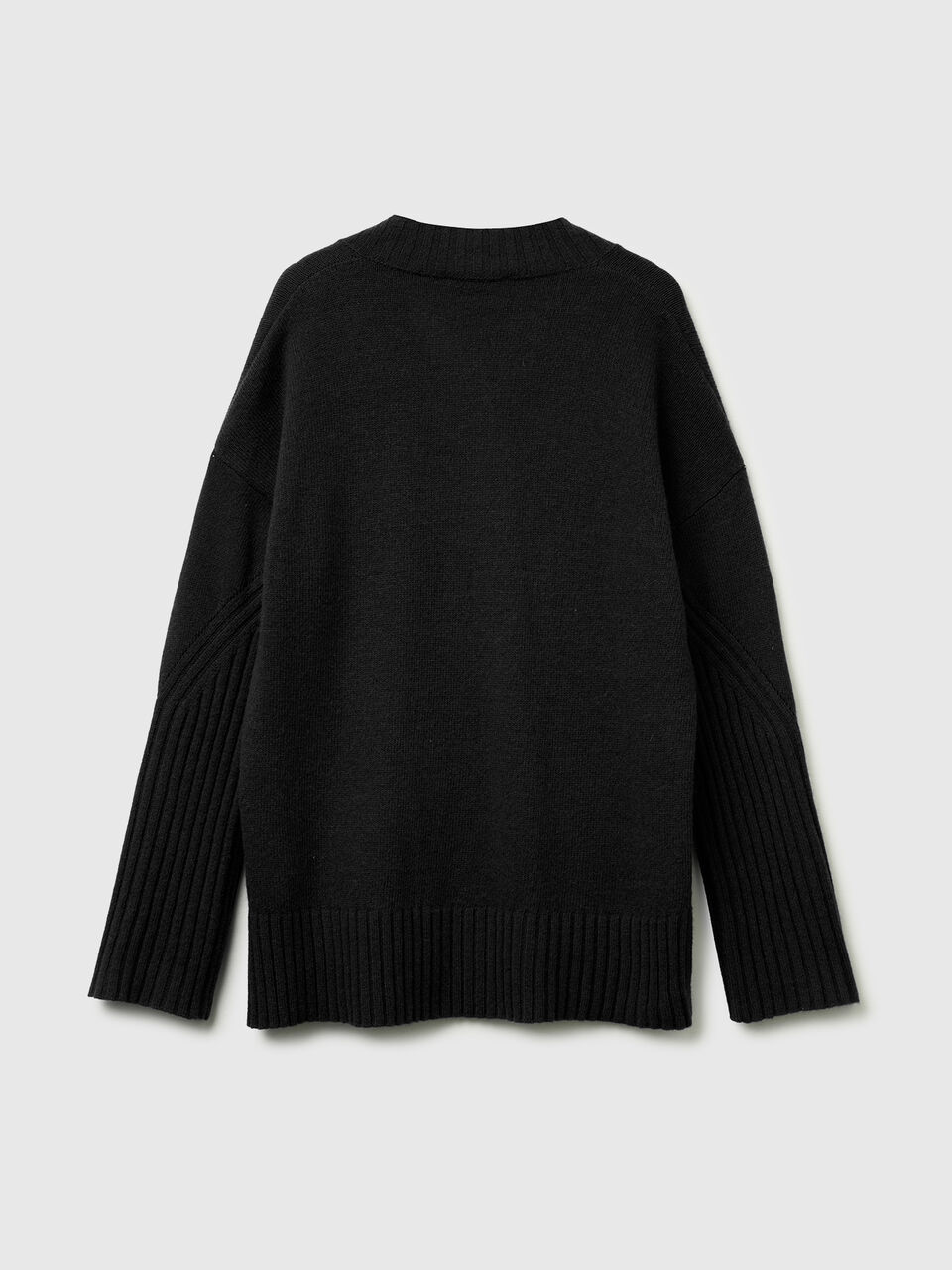 V NECK SWEATER L/S Femme image number 2