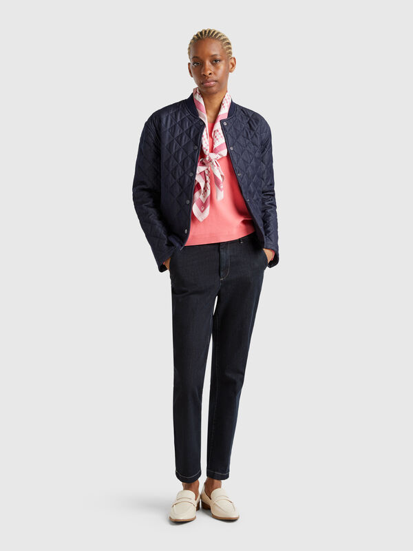 Slim fit denim chinos Women