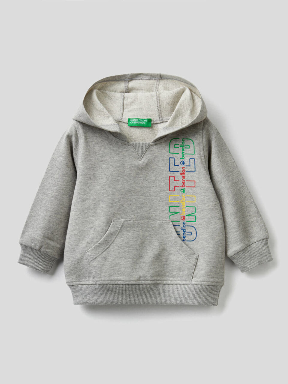 Sweatshirt aus stretchiger Baumwolle mit Kapuze image number 1