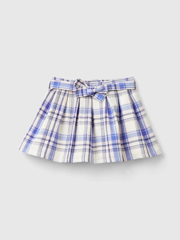 Tartan skirt with sash Junior Girl