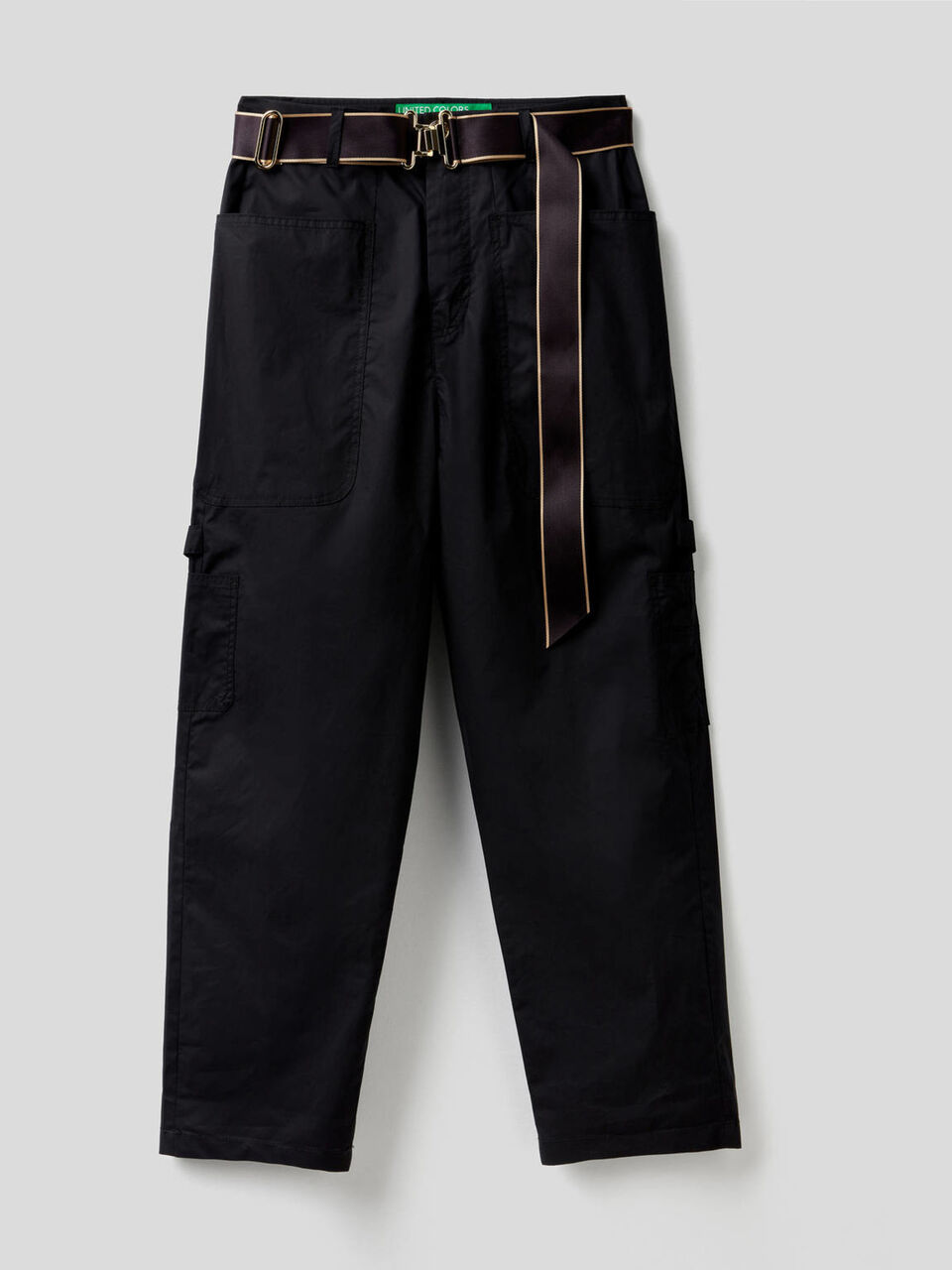 Cargohose mit Gürtel image number 1