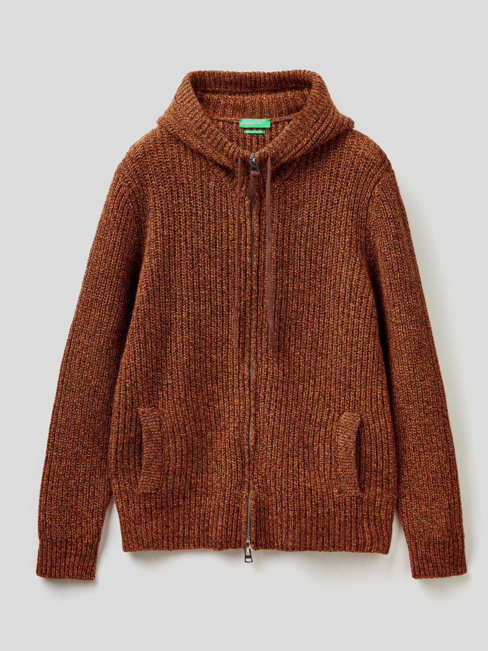 Pullover aus Shetlandwolle mit Kapuze image number 1