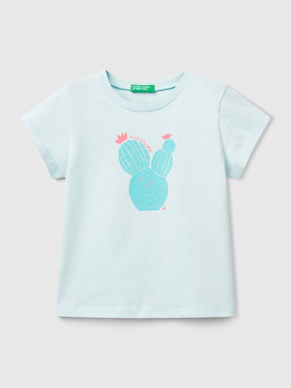T-shirt à imprimé fluo Filles