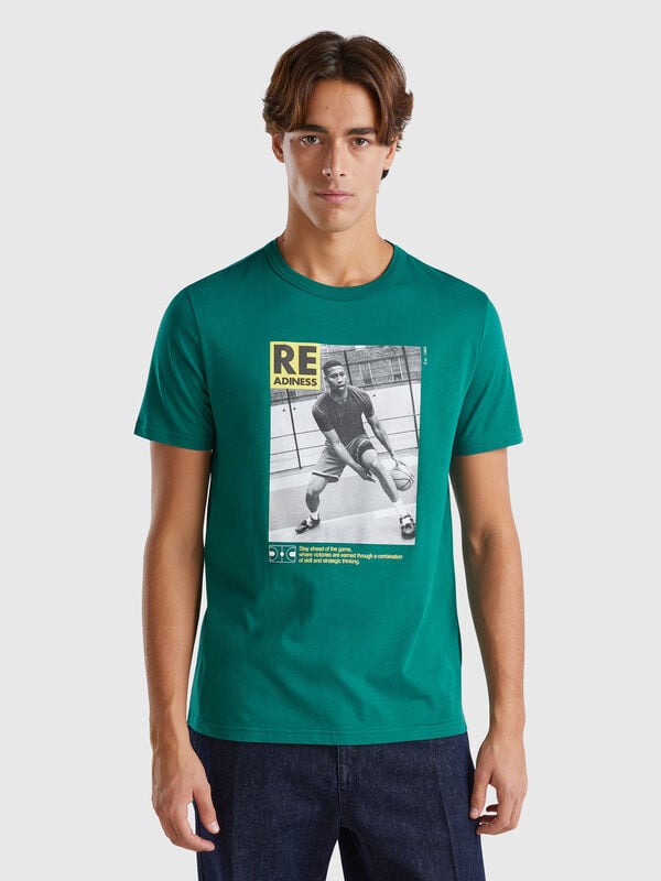 Regular fit t-shirt in organic cotton Men