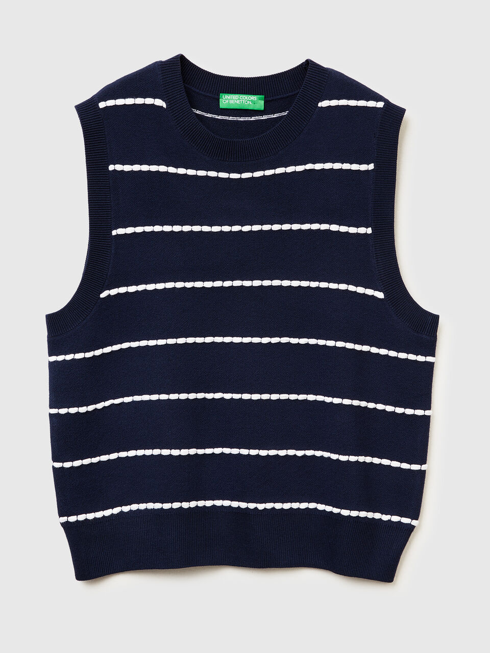 SLEEVELESS SWEATER Women image number 1