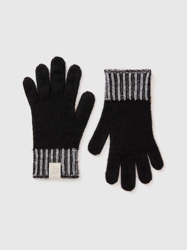 Gants en maille Garçon