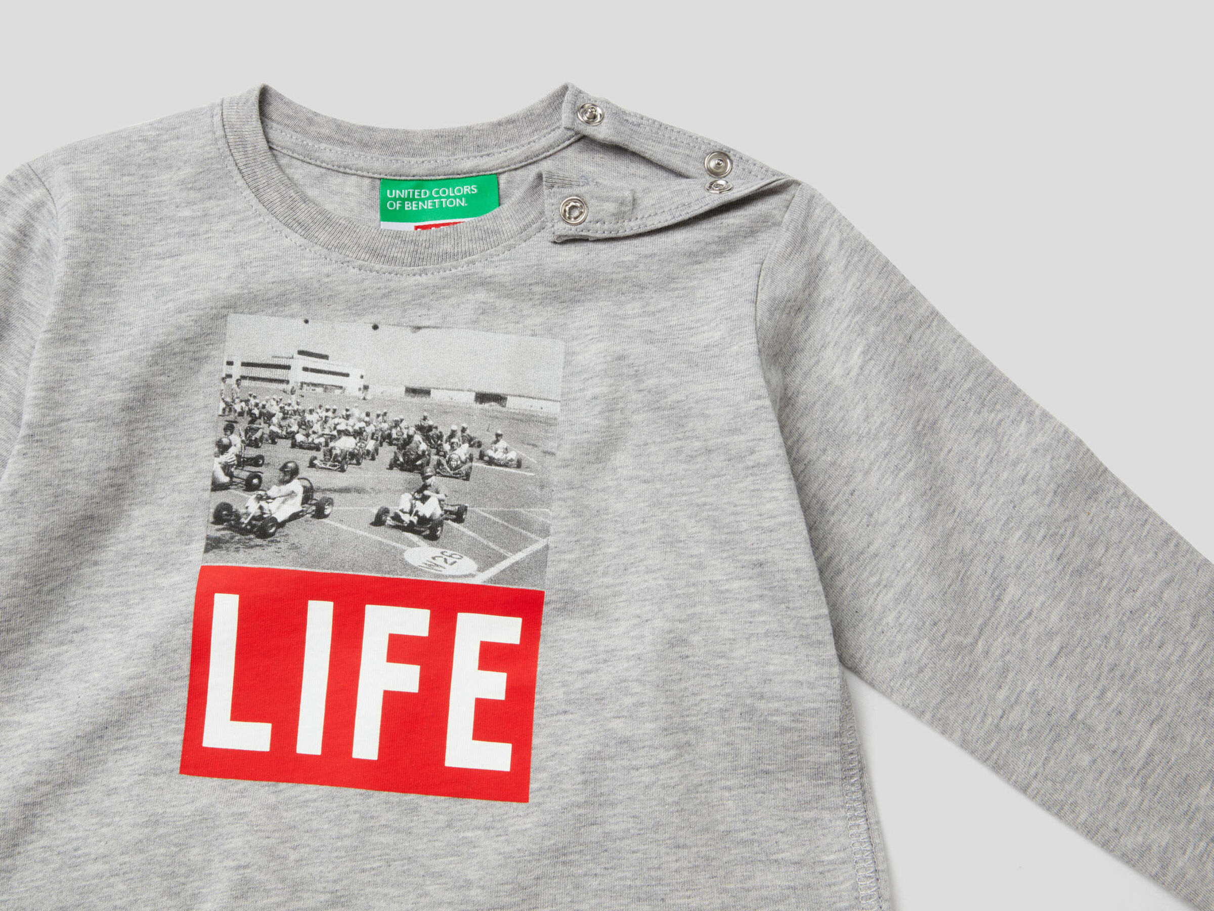 Life T-Shirt mit langen Ärmeln image number null