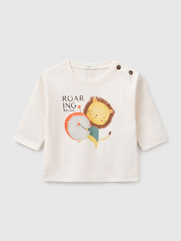 T-Shirt mit Tiermotiv Newborn