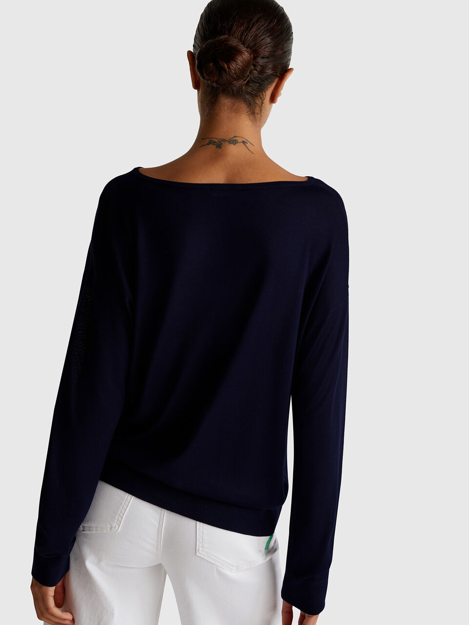 BOAT-NECK SWEAT.L/S Damen image number null