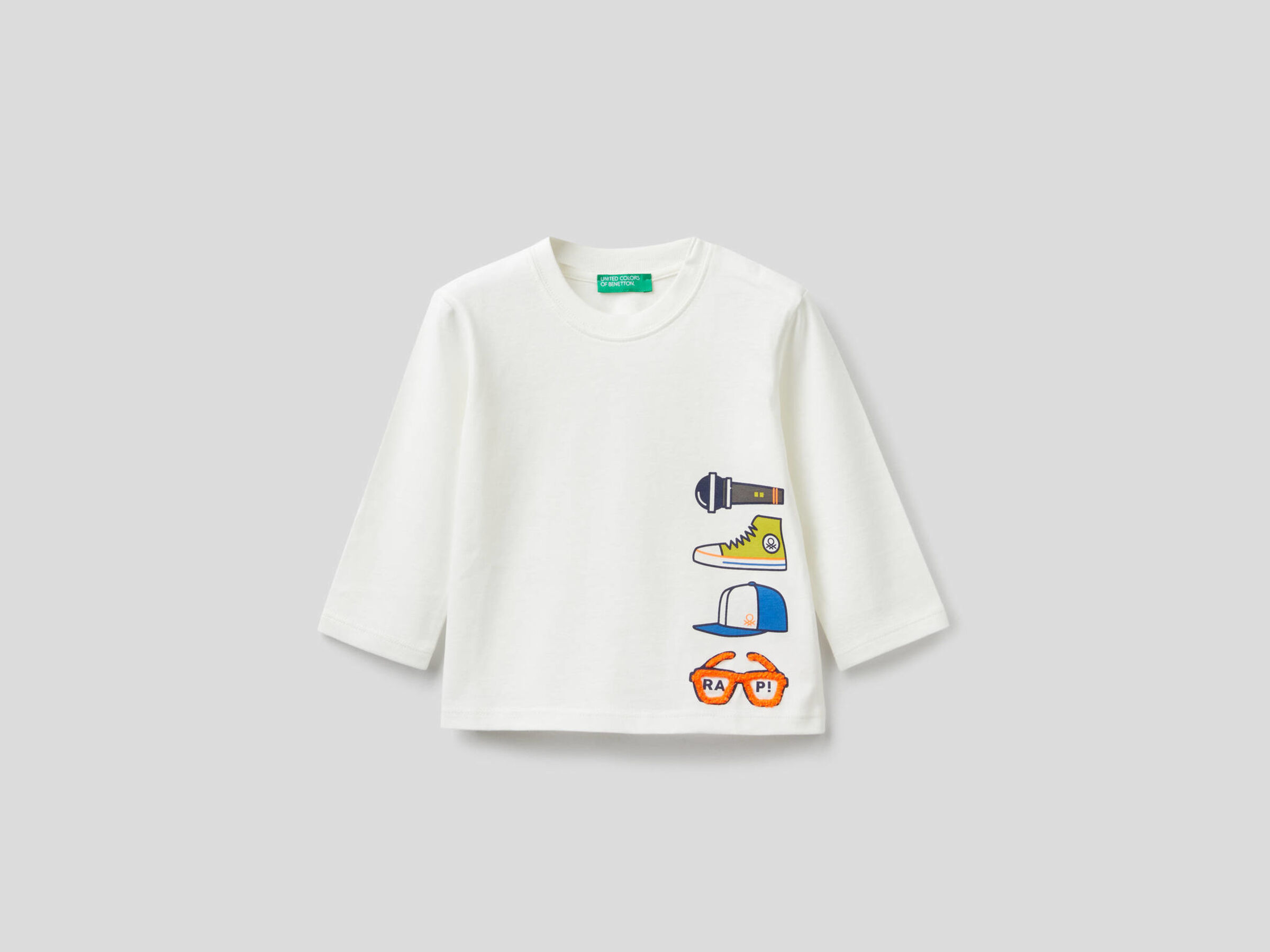 T-Shirt mit Print aus Bio-Baumwolle image number null