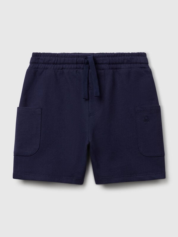 Cargo-Shorts aus Baumwolle Jungen
