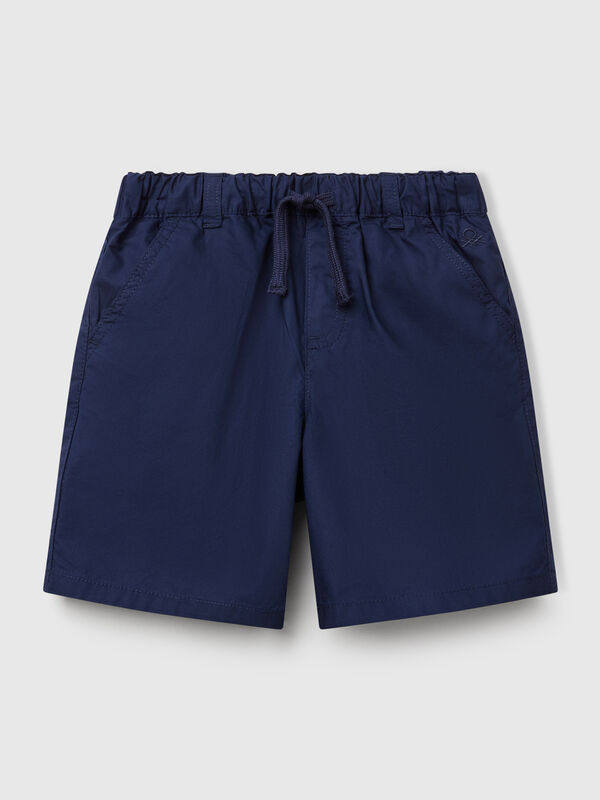 Shorts aus 100 % Baumwolle mit Kordelzug Jungen