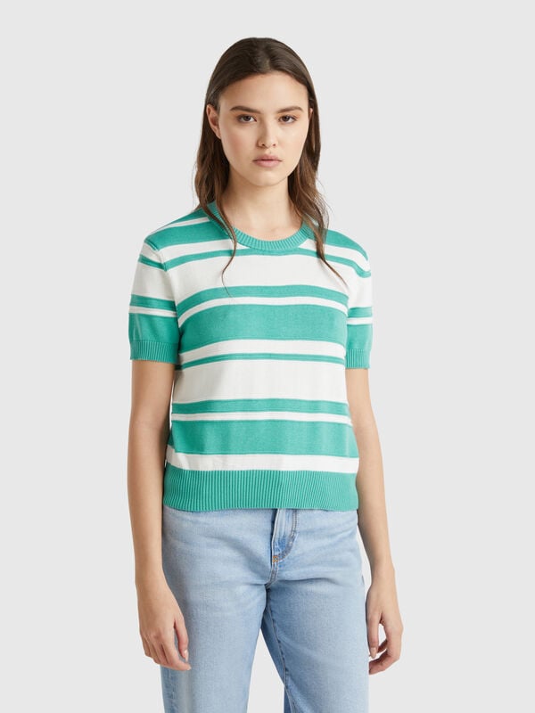 Gestreifter Pullover Damen