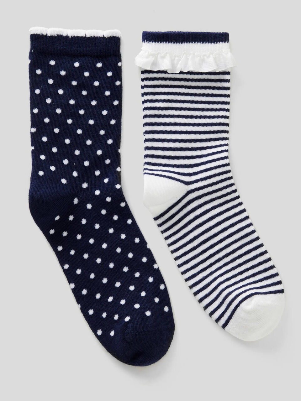 Deux paires de chaussettes fantaisie image number 1