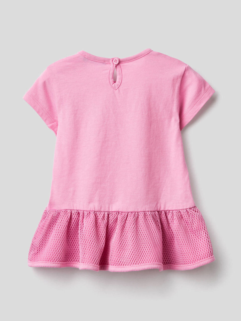 T-Shirt mit Rüsche und Klang-Aufnäher image number 2