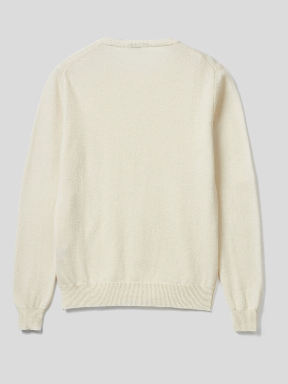 Pull col rond en pure laine vierge image number 2
