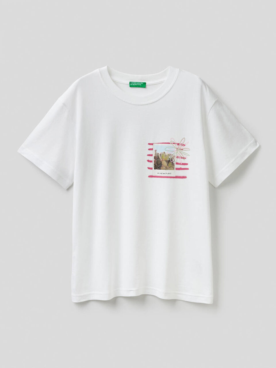 T-shirt with photographic print image number 1