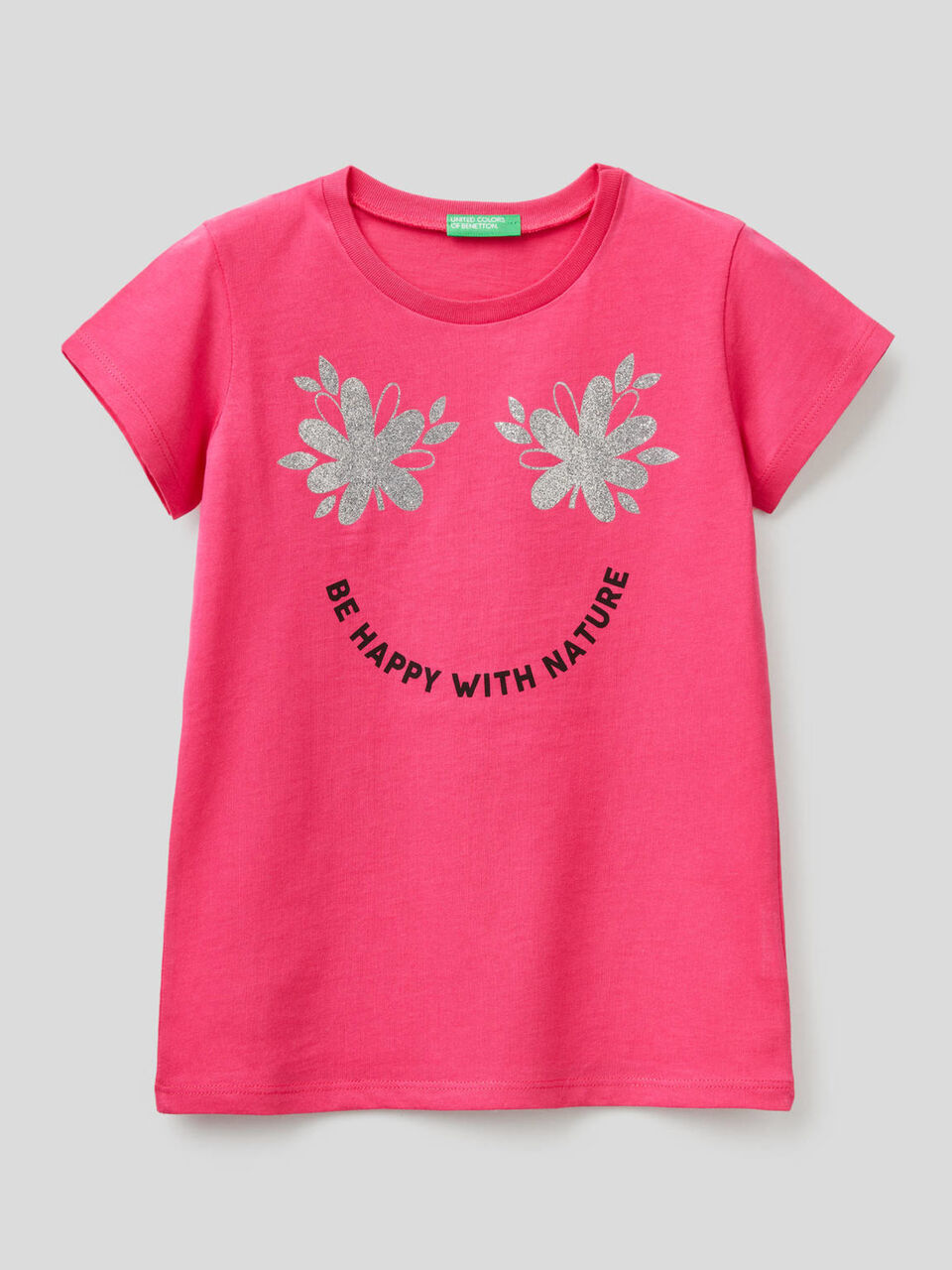 T-shirt avec imprimé pailleté image number 1