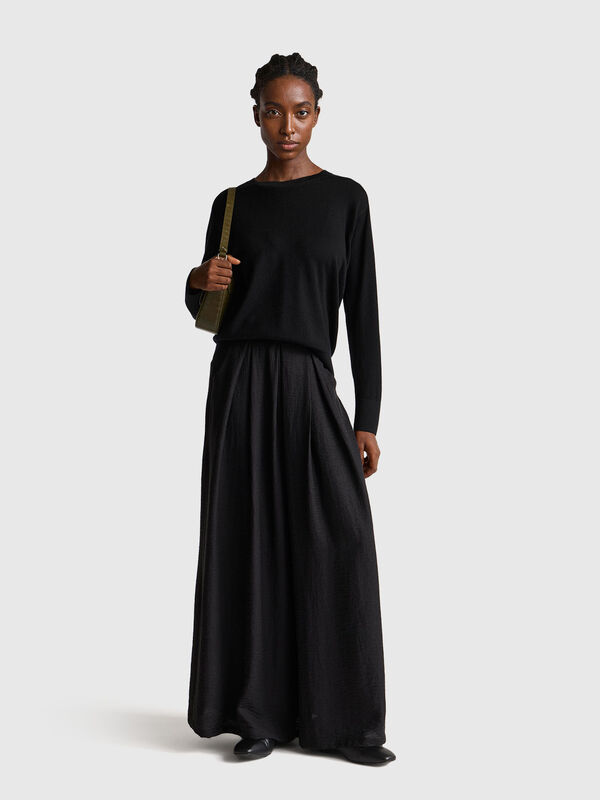 Culotte aus Viskosemischung Damen