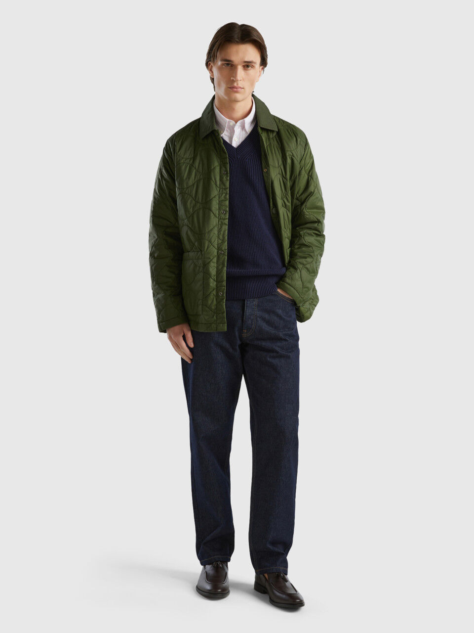 Benetton quilted jacket top