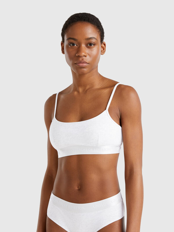 Brassière aus Stretchbaumwolle Damen
