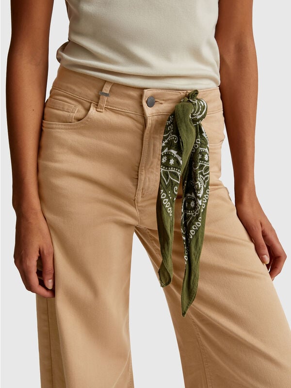 Weit geschnittene Hose Damen