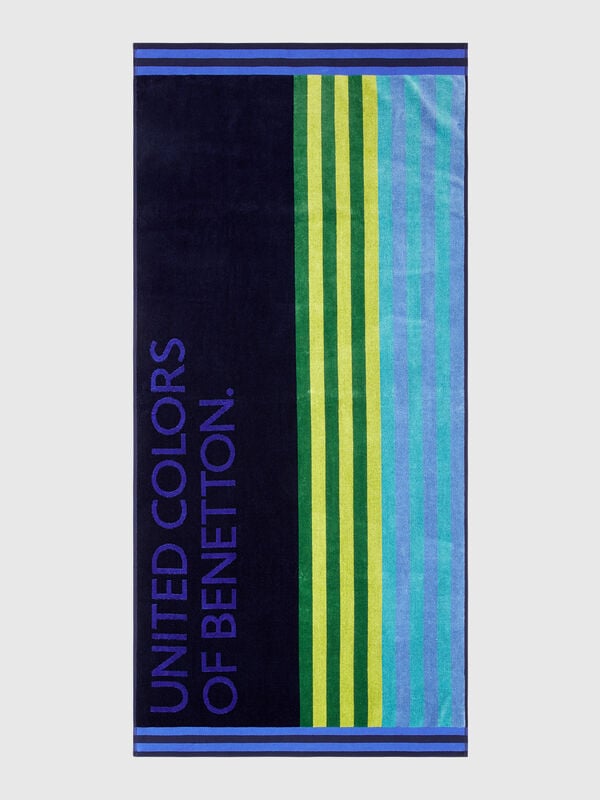 Serviette de plage rayée Garçon