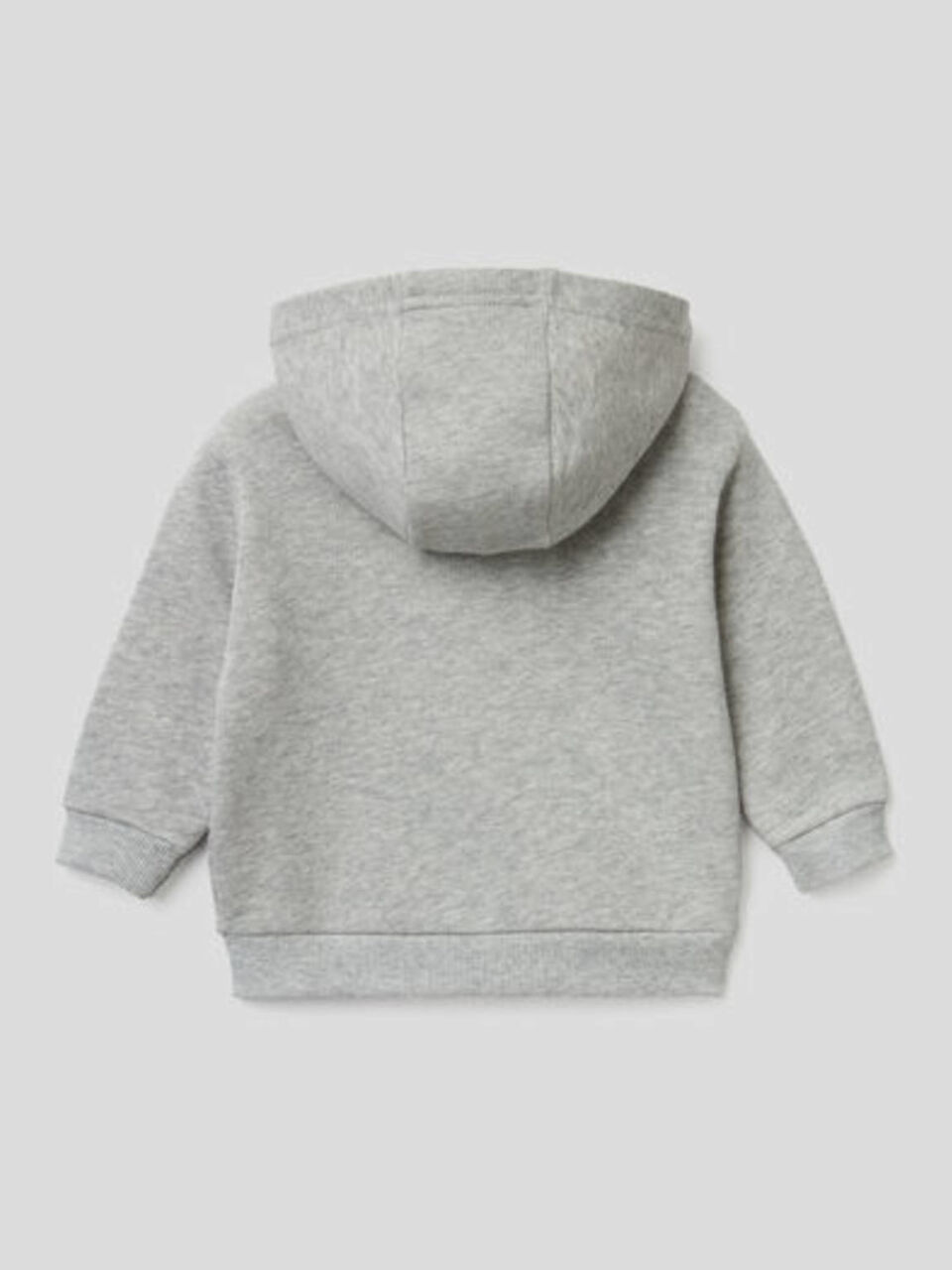 Sweatshirt aus Bio-Baumwolle mit Reißverschluss und Kapuze image number 2