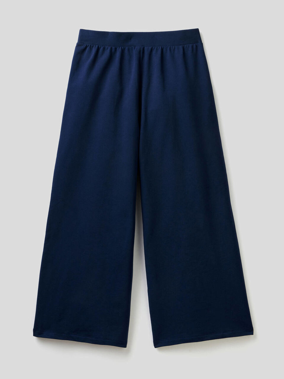 Palazzo trousers in light sweat image number 2