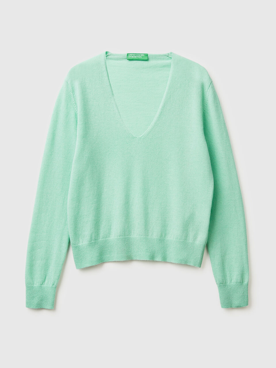 V NECK SWEATER L/S Women image number null