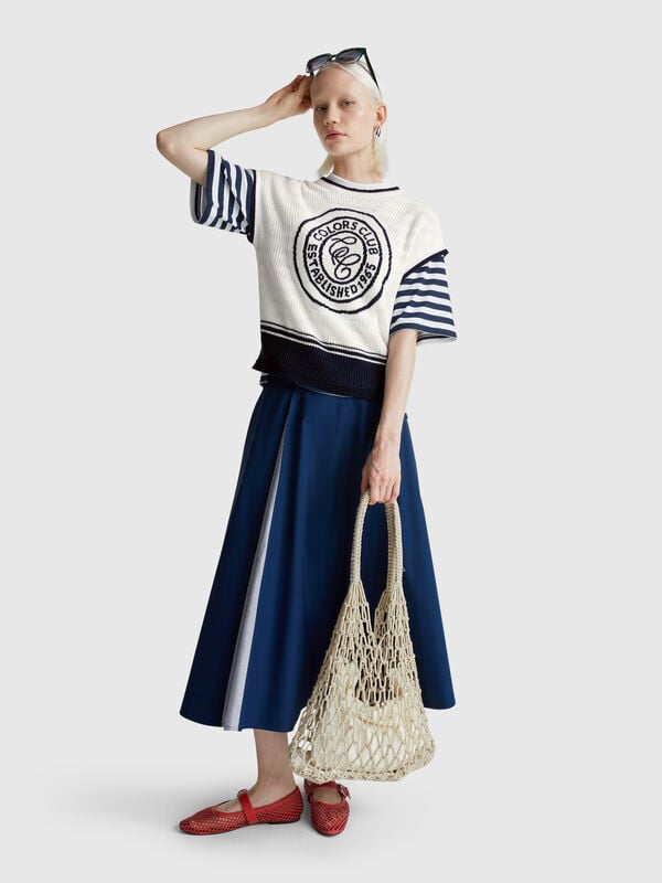 Weste mit Inlay Damen