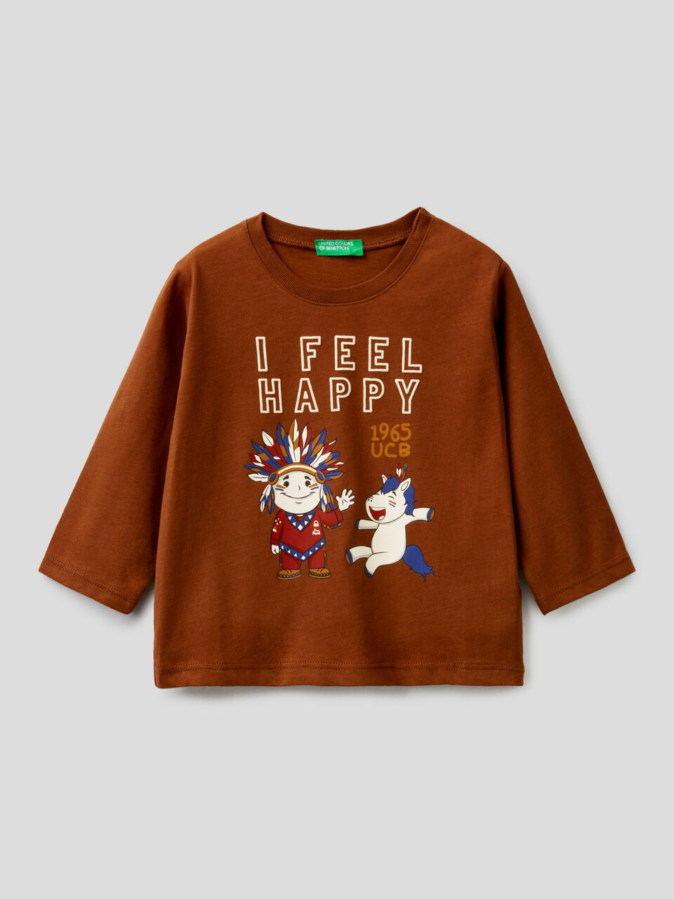 T-Shirt aus Bio-Baumwolle mit Illustrationen image number 1