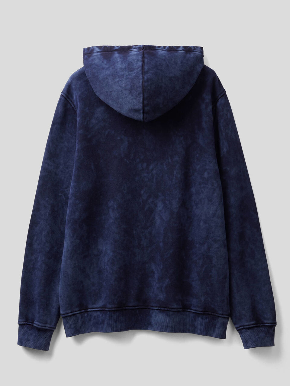 Sweatshirt in 100% Baumwolle mit Batikmuster image number 2