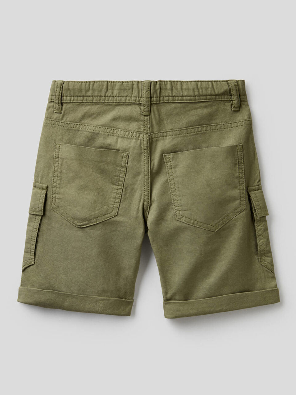 Bermuda cargo en 100% coton image number 2