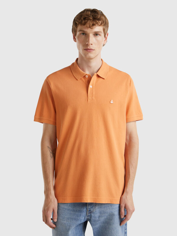 Polo regular ambre Homme