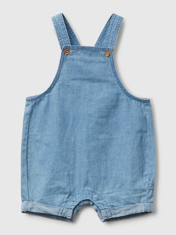 Salopette en chambray Naissancede