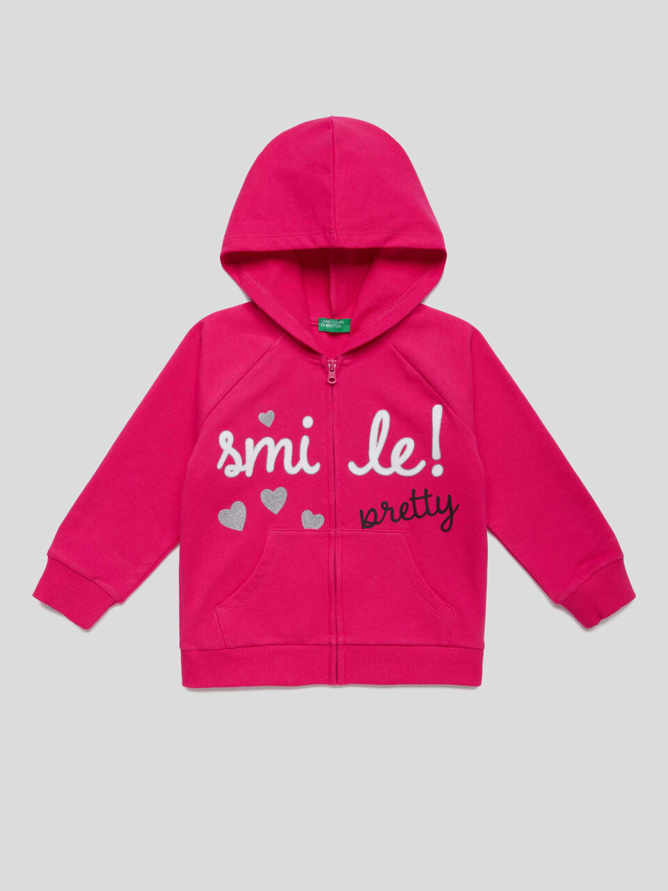 Sweatshirt mit Glitterprint image number 1
