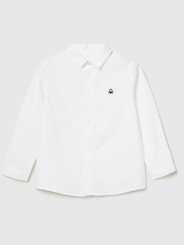 Shirt in pure cotton