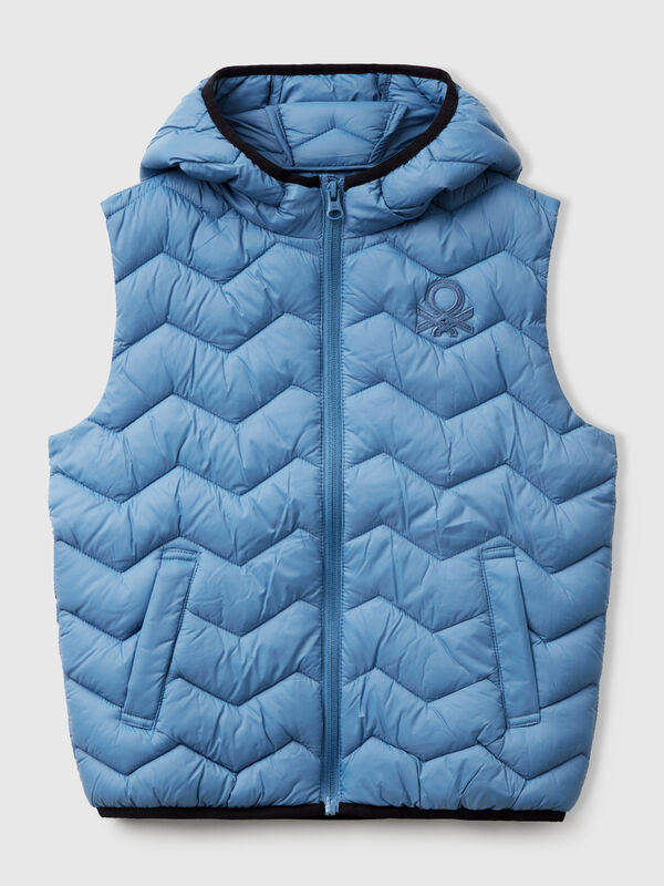 Gilet rembourré avec capuche Garçon