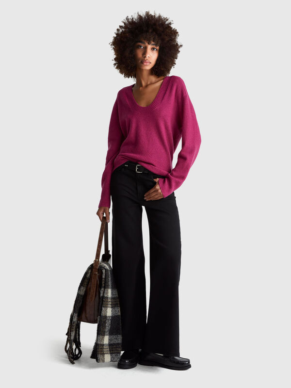 Pull chaud surdimensionné Femme