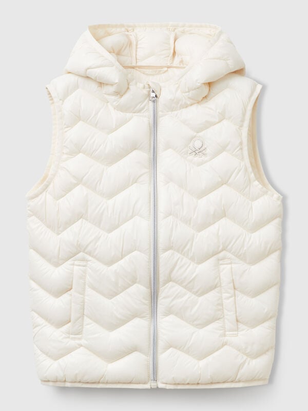 Gilet rembourré avec capuche Filles