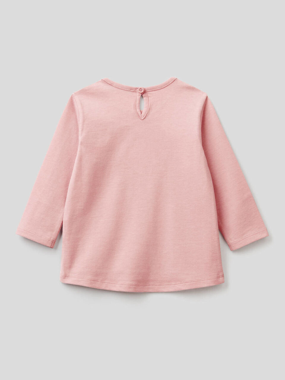 Organic cotton t-shirt with applique image number 2