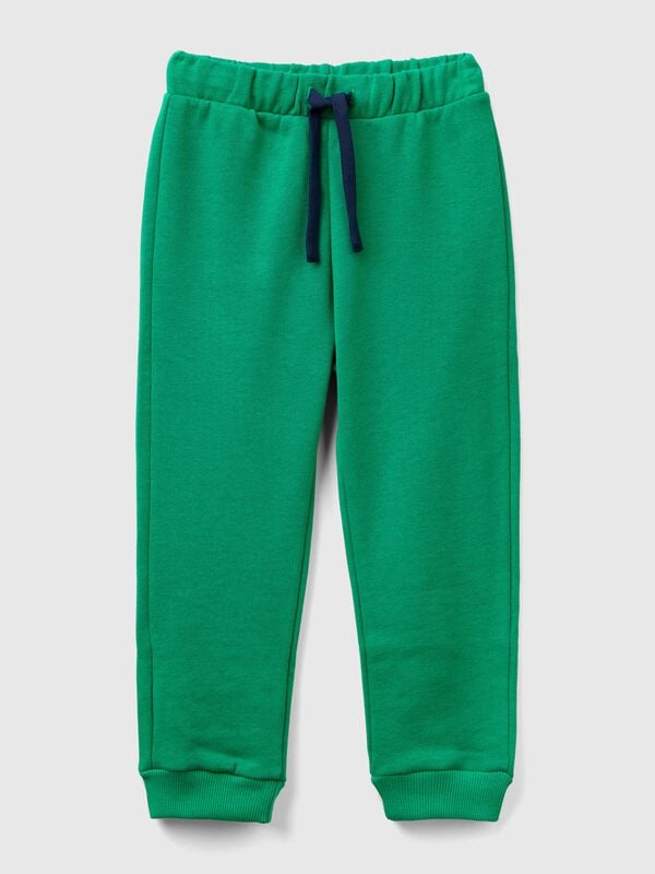 Pantalon en coton à logo Garçon