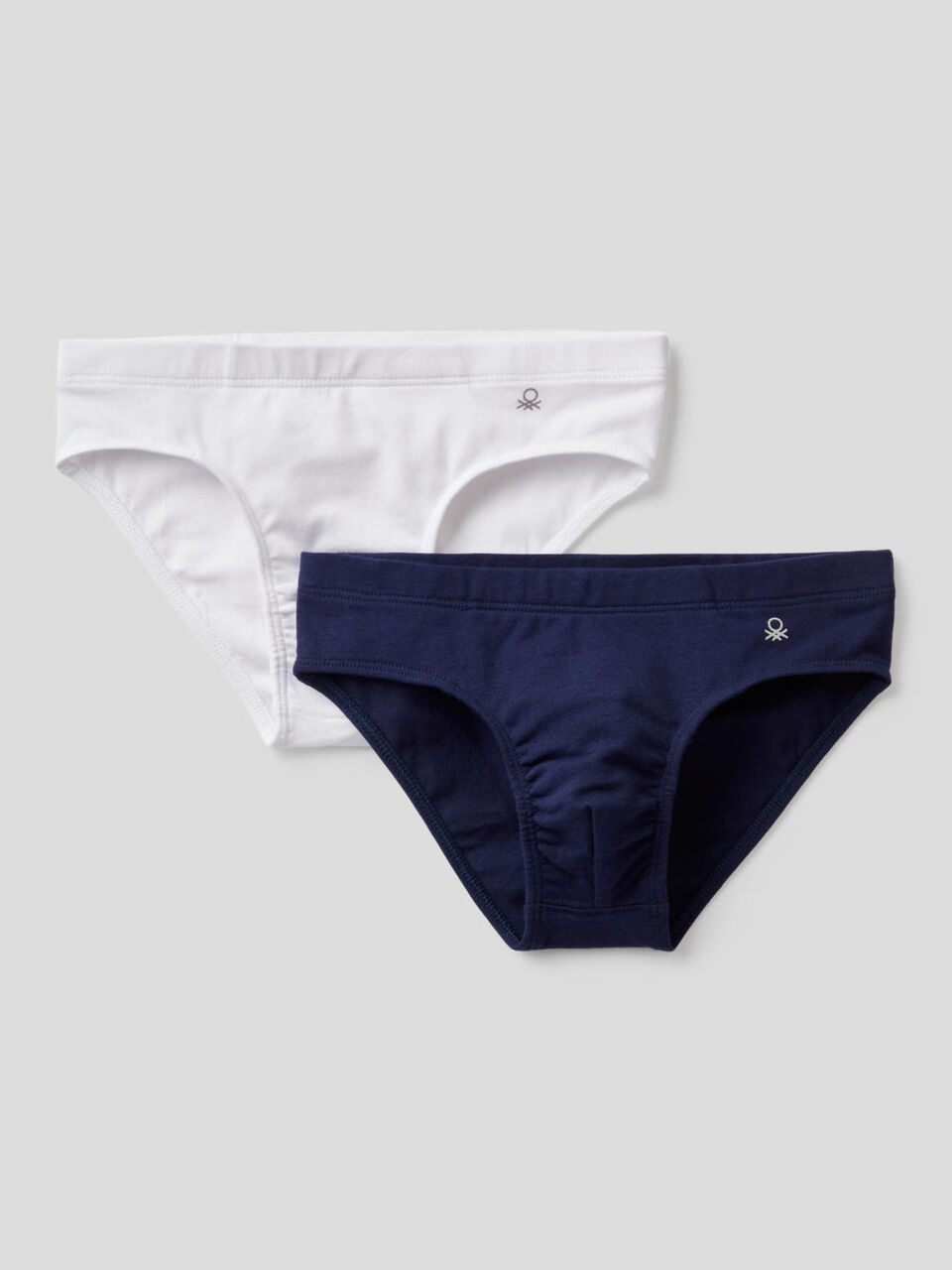 Deux slips en coton stretch image number 1
