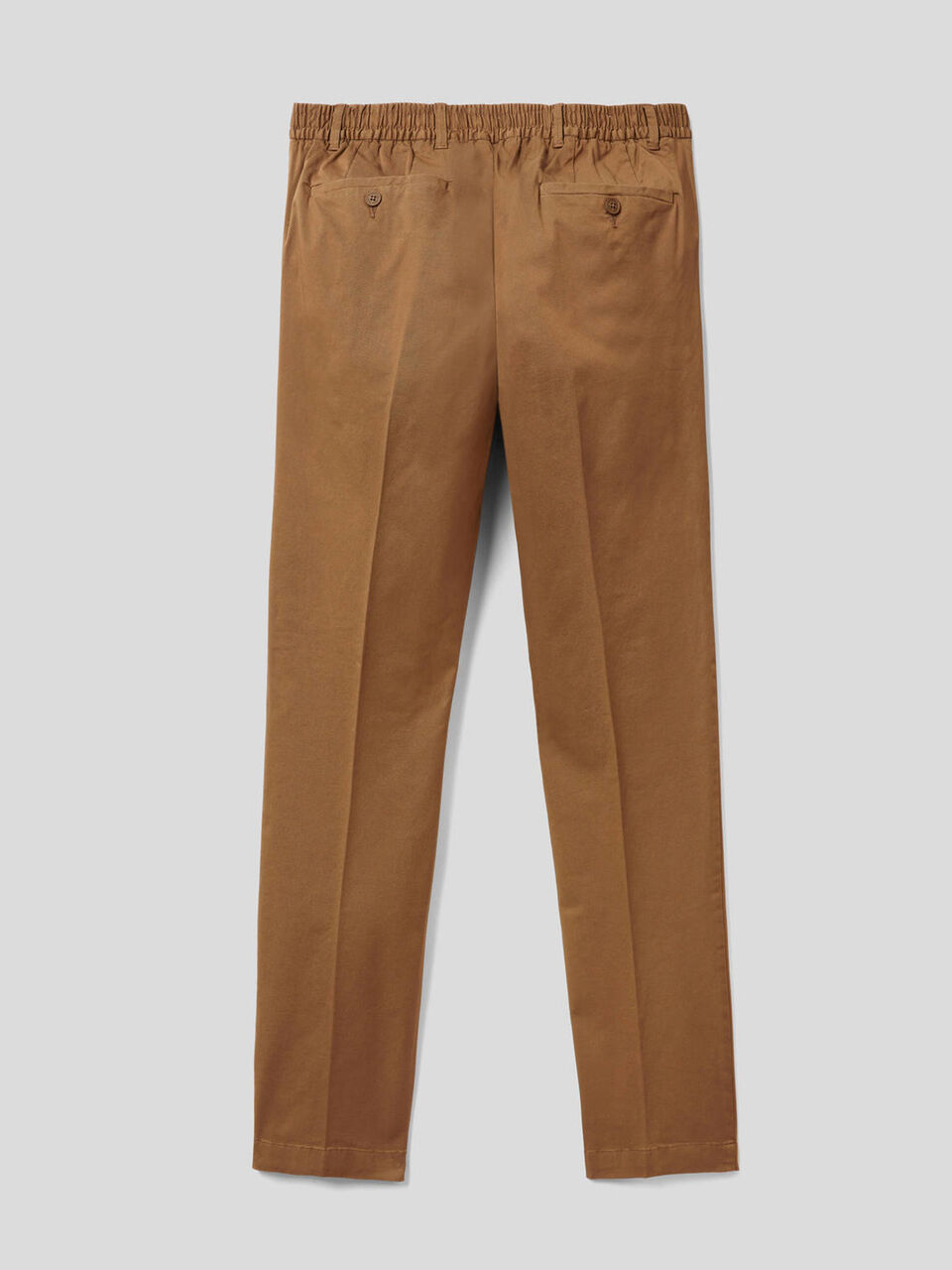 Trousers with elastic waist image number 2
