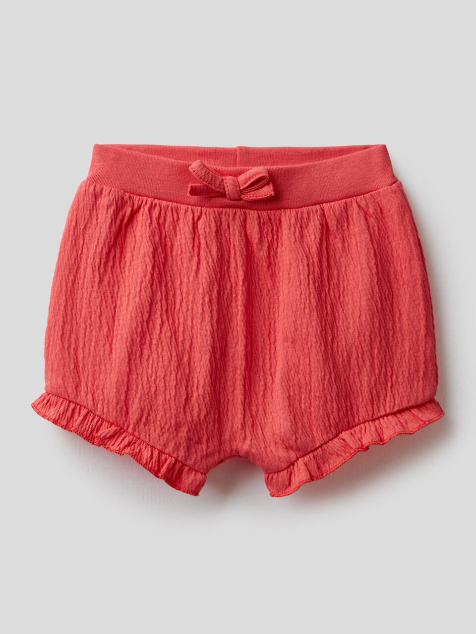 Culotte avec volant et broderie image number 1