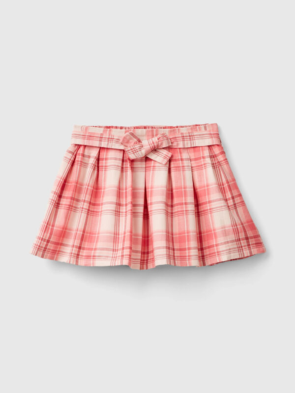 Tartan skirt with sash Junior Girl