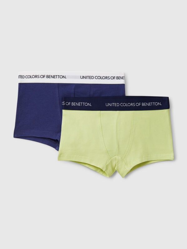 Zwei Boxershorts mit Logo-Gummizug Jungen