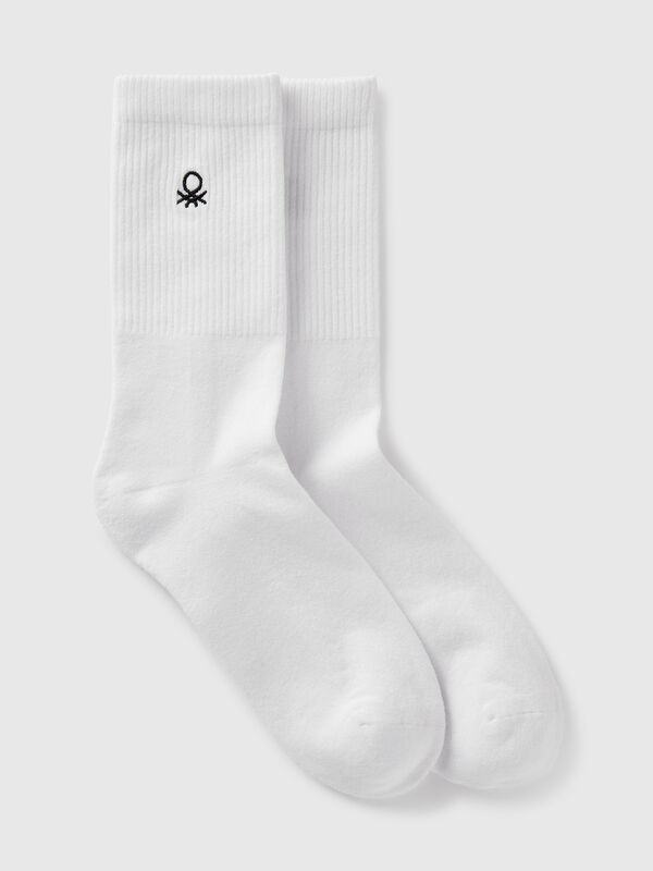 Sportsocken aus Stretch-Baumwollmischung